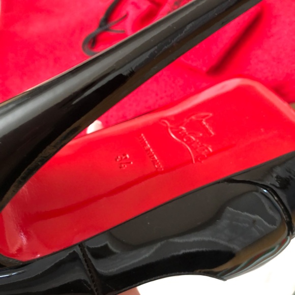 Lady Peep Christian Louboutin Heels - Picture 3 of 5